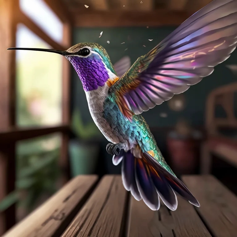 Learn More About the Stunning Rainbow Hummingbird - FRESHNEW